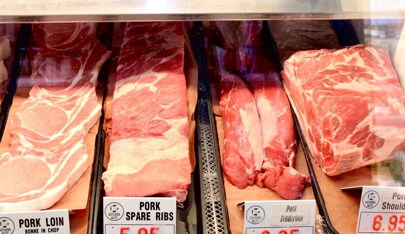 Price of Pork Loin vs Pork Shoulder