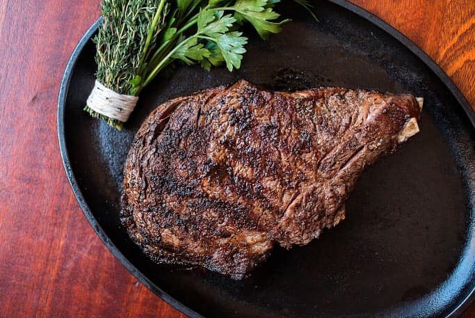 Which Cut Of Meat Has More Marbling, The Delmonico Or The Ribeye