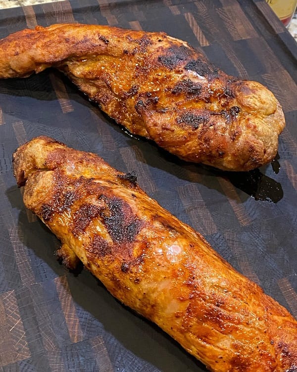 Can The Pork Tenderloin Be Flipped Over During Cooking For Even Browning?