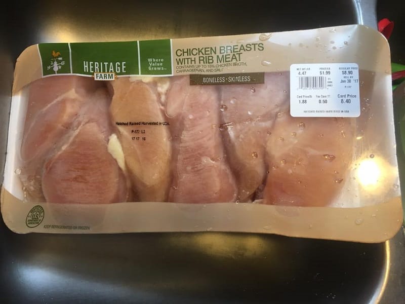 How Many Chicken Breasts With The Bone-In Are In A Pound