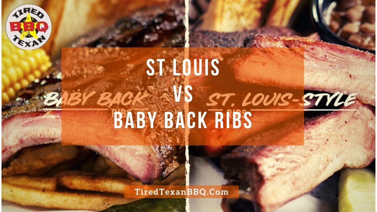 St Louis vs Baby Back Ribs