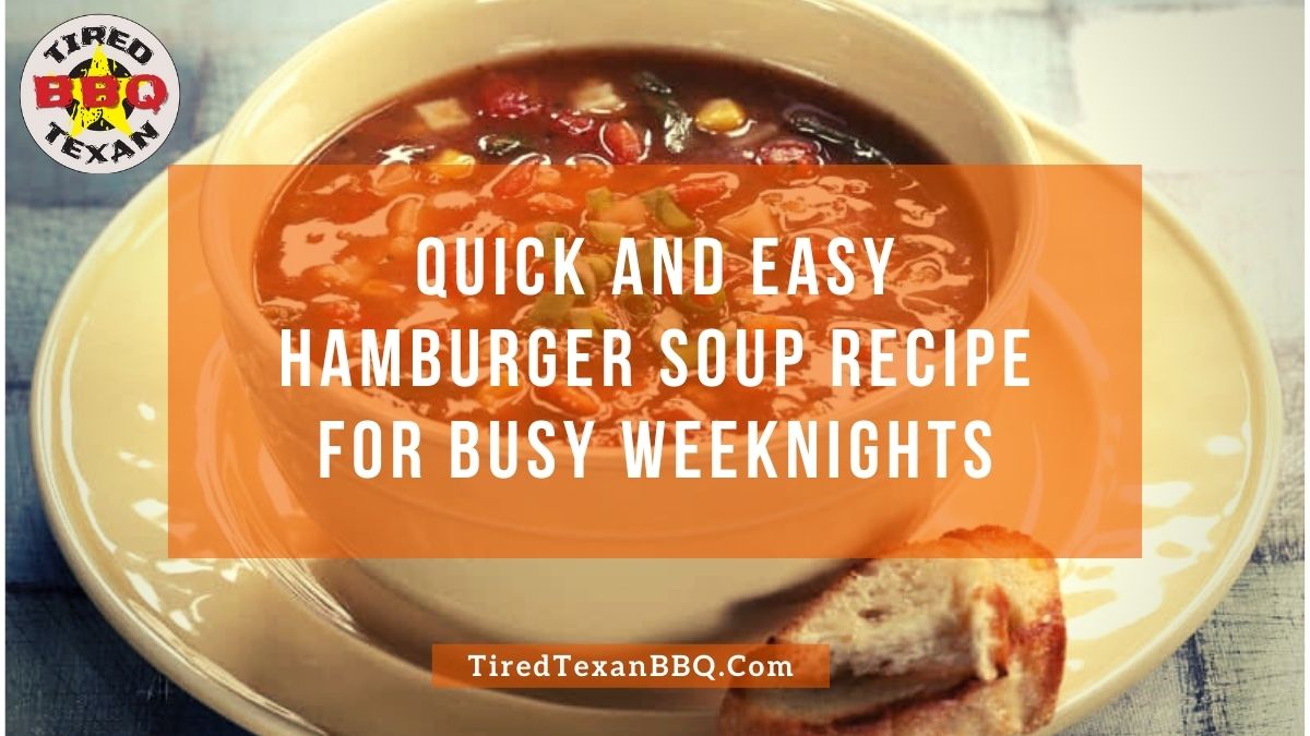 Hamburger Soup Recipe