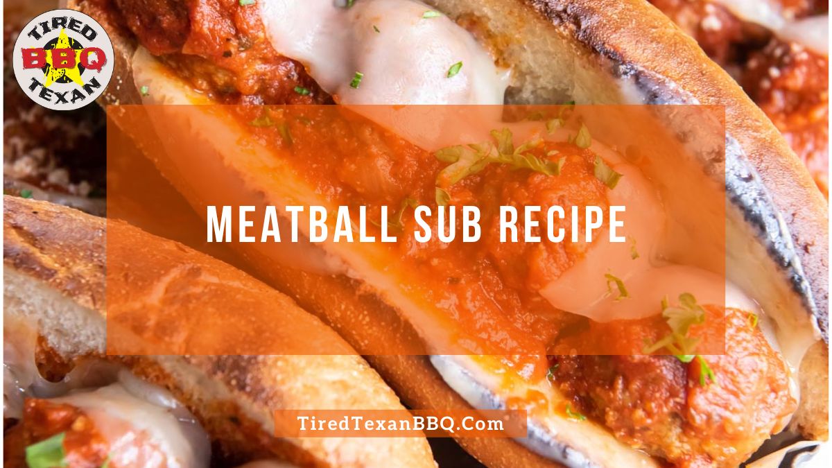 Homemade Meatball Sub Recipe