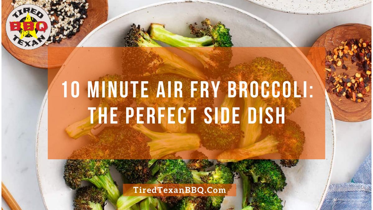 10 Minute Air Fry Broccoli