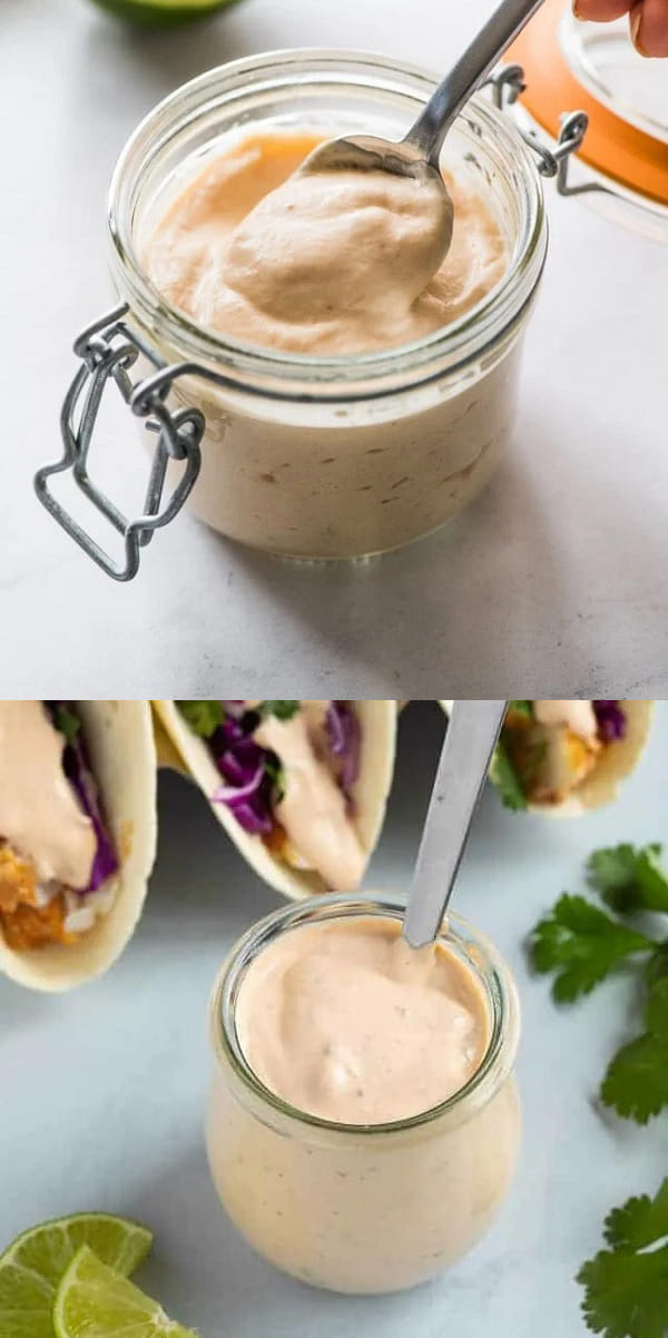 how to store and preserve fish taco sauce
