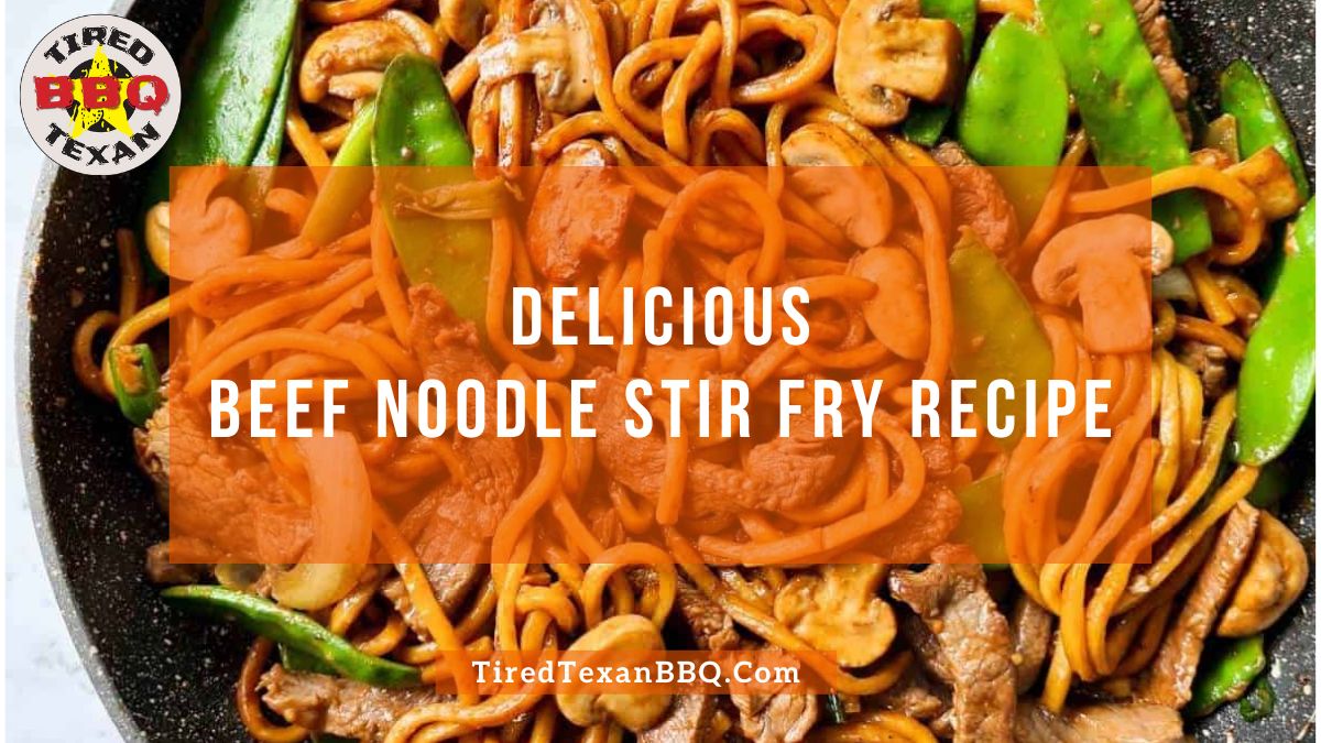 Beef Noodle Stir Fry Recipe