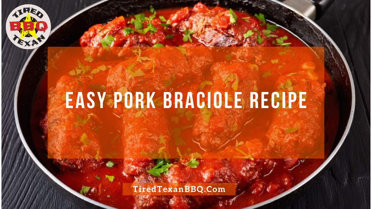 Easy Pork Braciole Recipe
