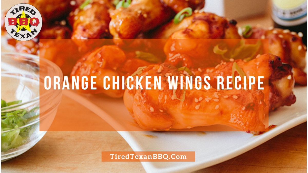 Orange Chicken Wings Recipe