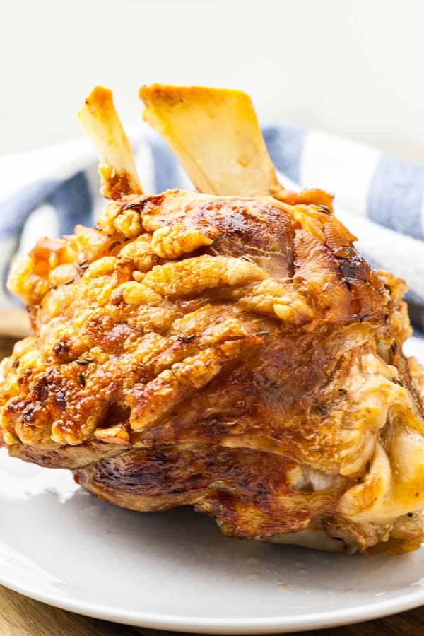 Pork Hock Schweinshaxe Plated Cravings platedcravings