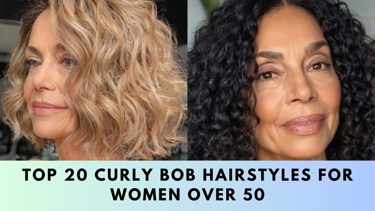 Curly Bob Hairstyles For Women Over 50