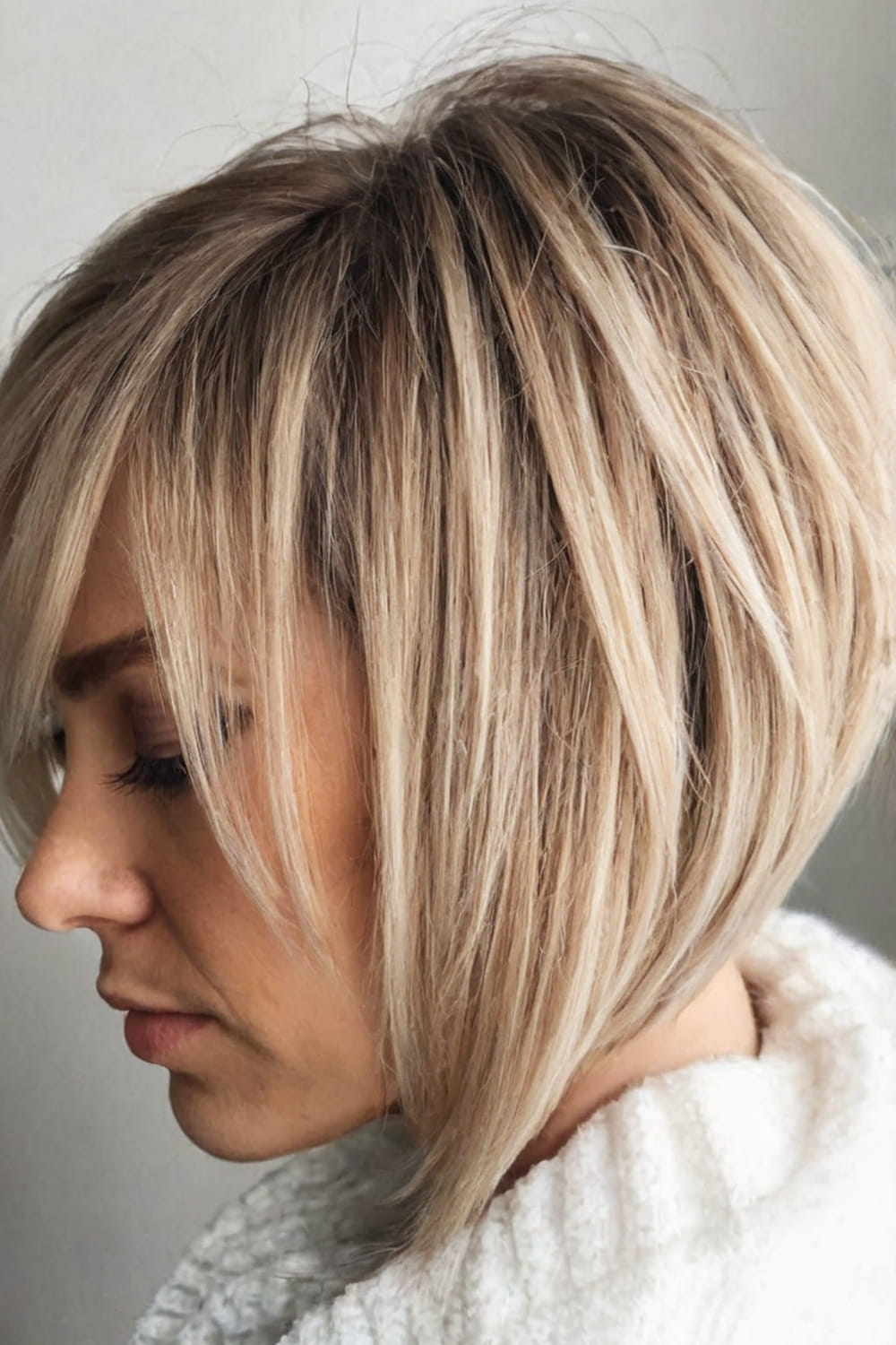 Inverted Bob with Layers