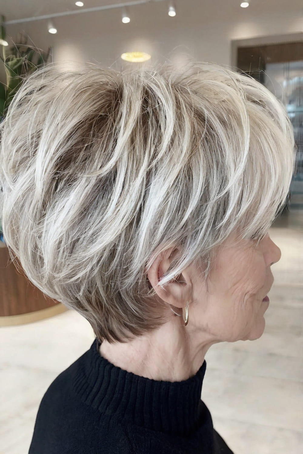 Layered Pixie Cut