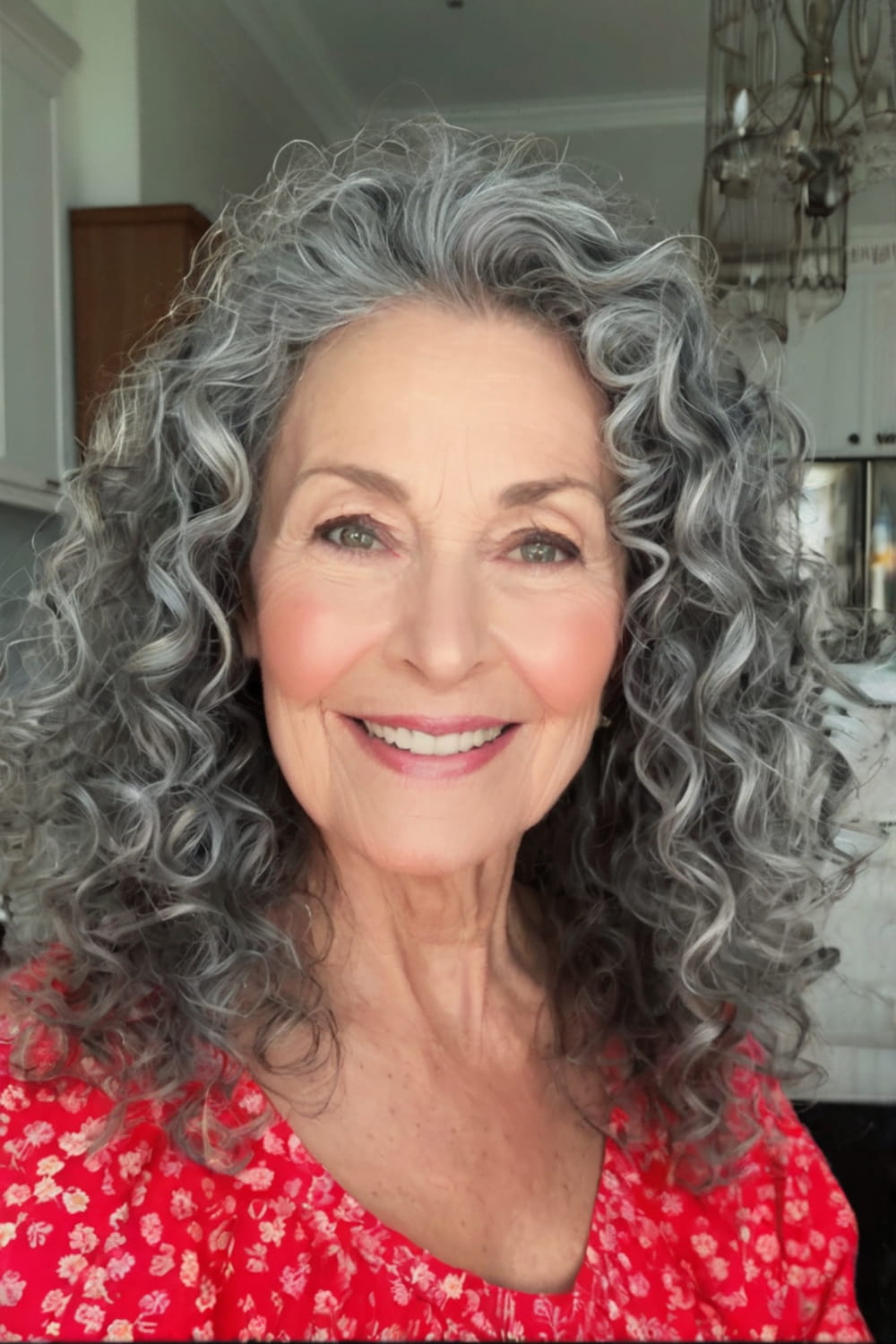 Long Grey Curls