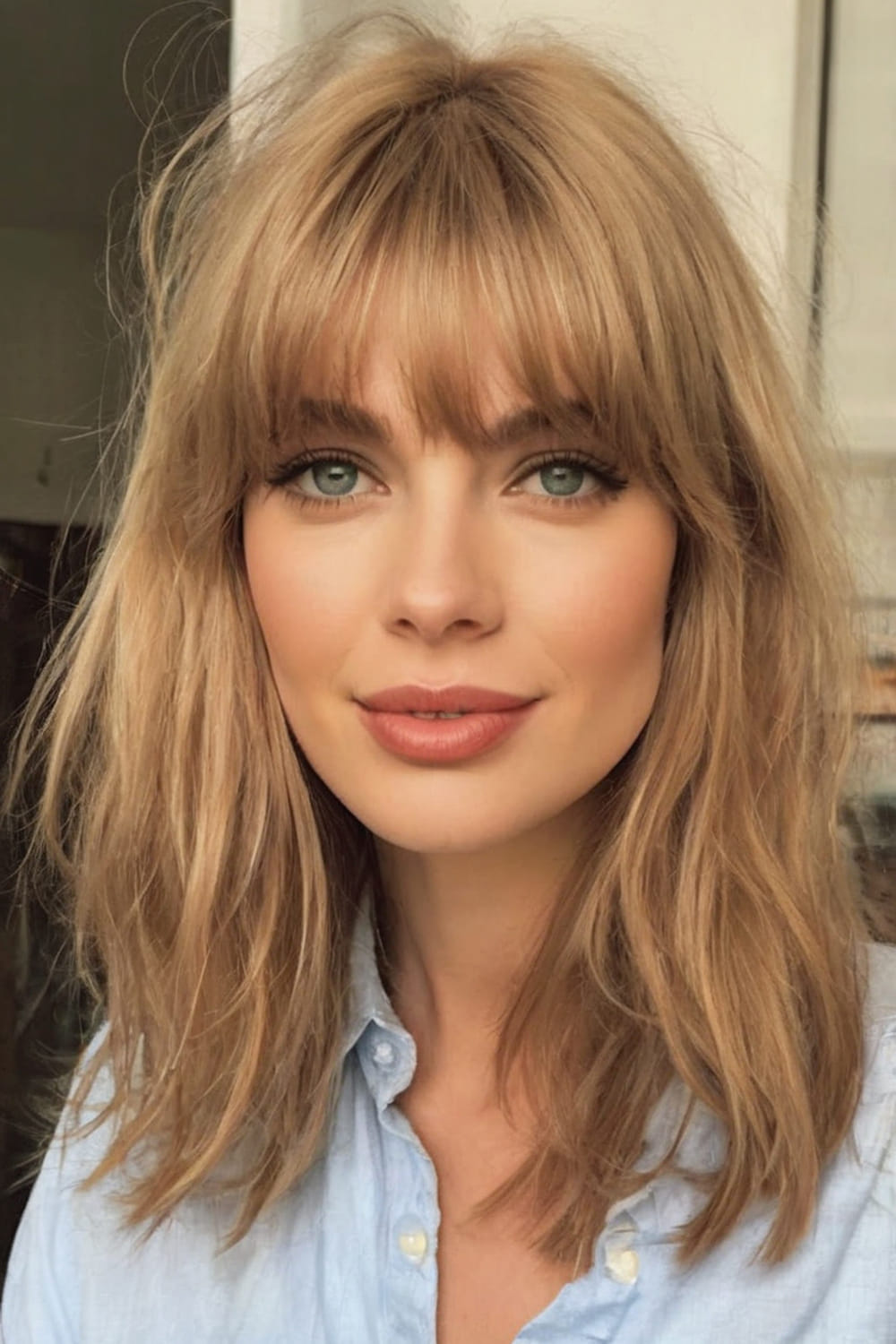 Long Retro Bangs