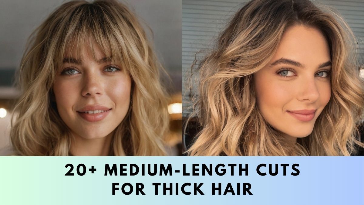 Medium Length Cuts for Thick Hair