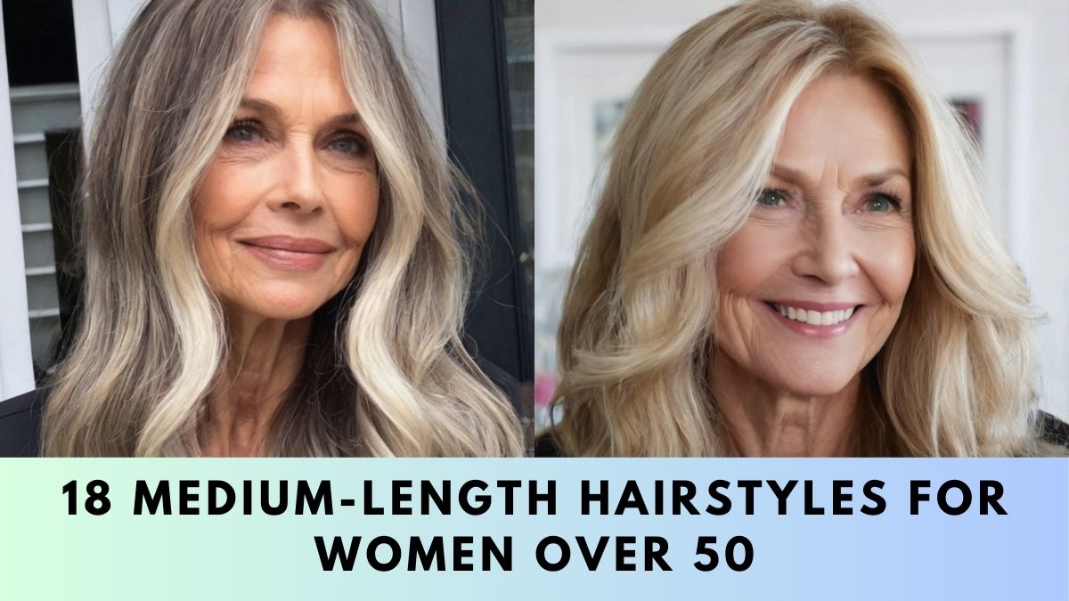 Medium Length Hairstyles for Women Over 50