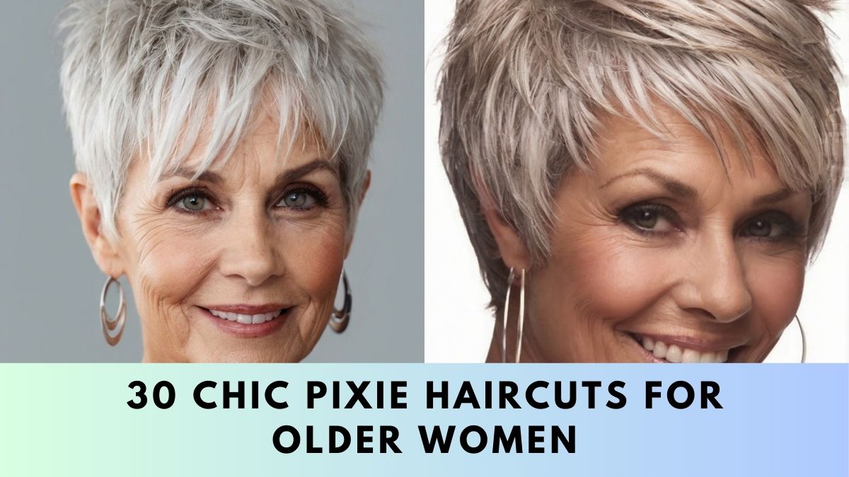 Pixie Haircuts For Older Women