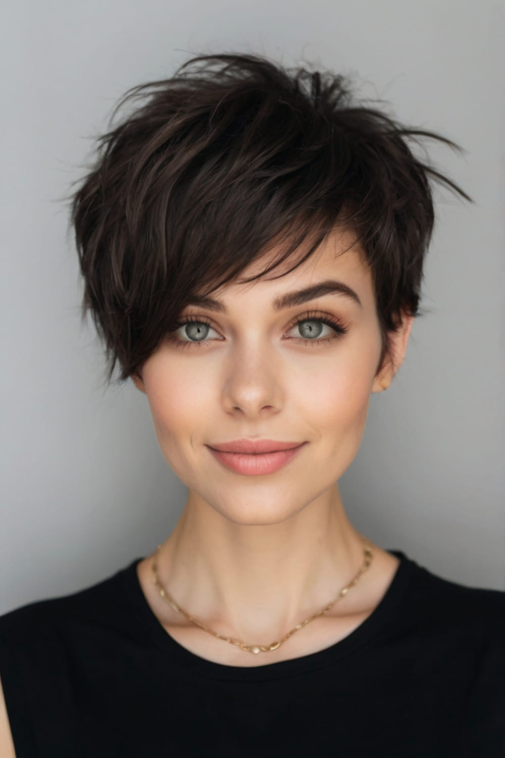 Shaggy Long Pixie Cut