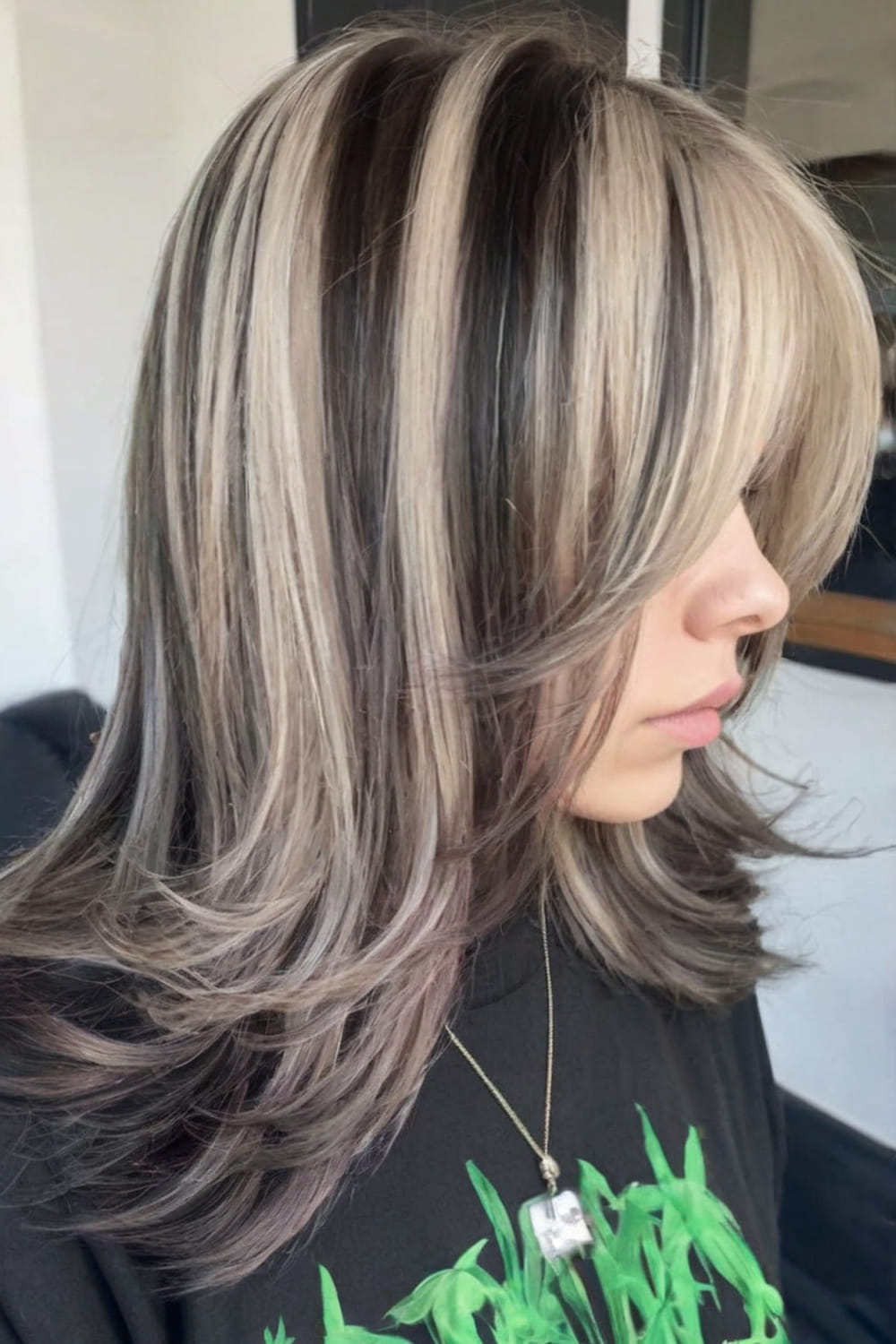 Two Tone Chunky Layers