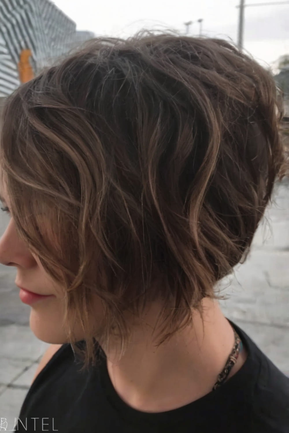 Wavy Long Pixie Cut