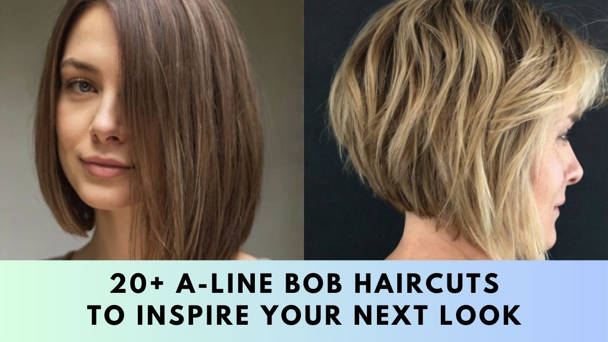 A Line Bob Haircuts