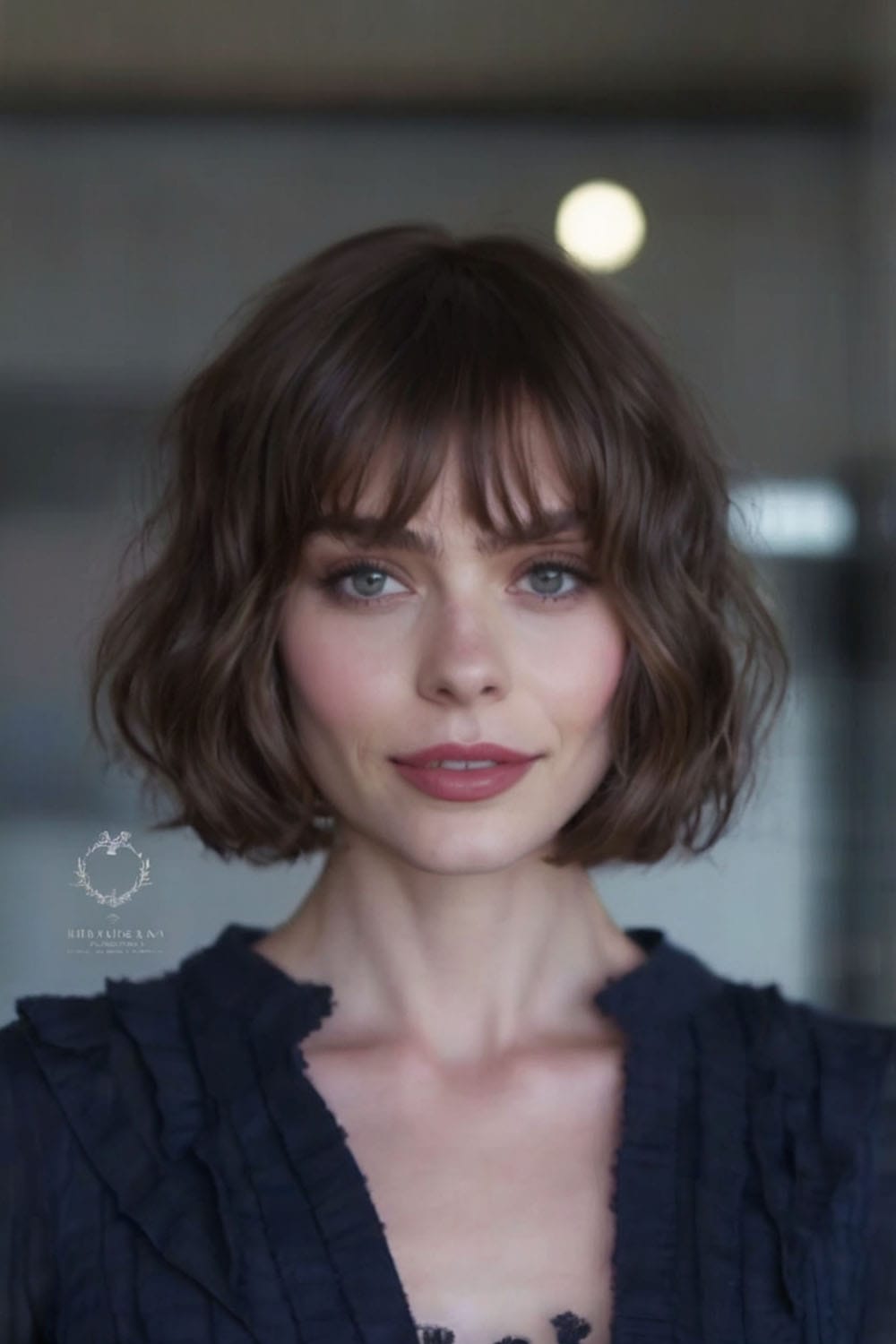 Classic French Bob with Bangs