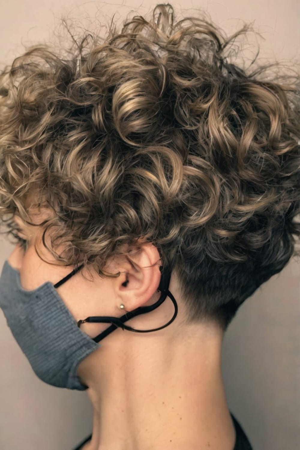 Curly Pixie Cut