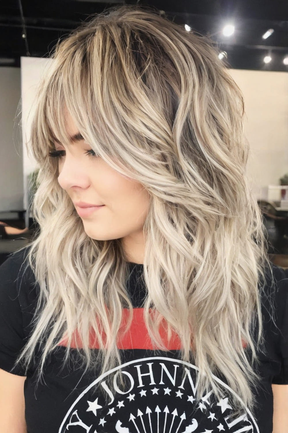 Edgy Choppy Layers with Highlights