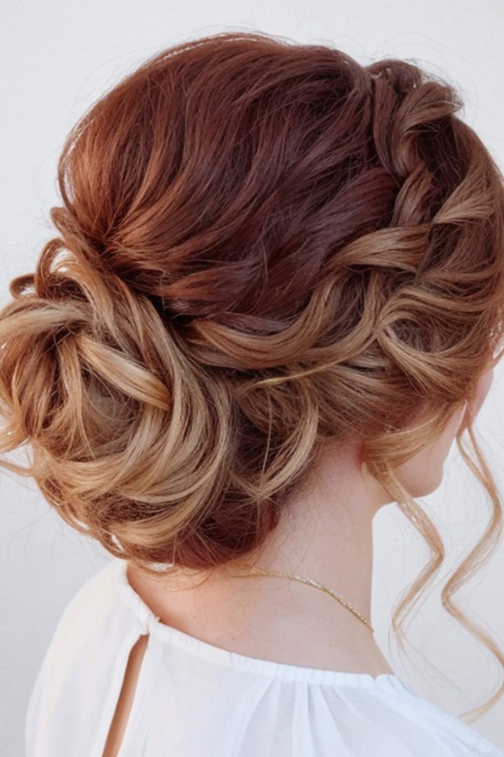 Elegant Curly Updo