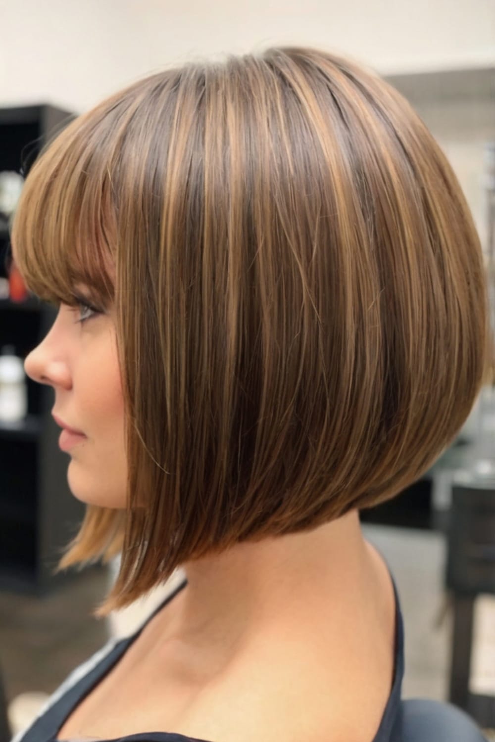 Glossy Finish A Line Bob