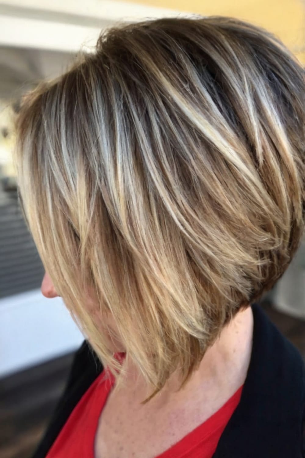 Highlighted A Line Bob