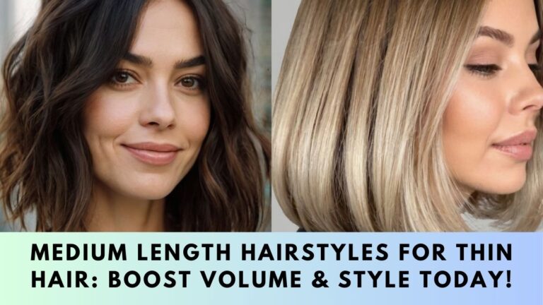 Medium Length Hairstyles for Thin Hair