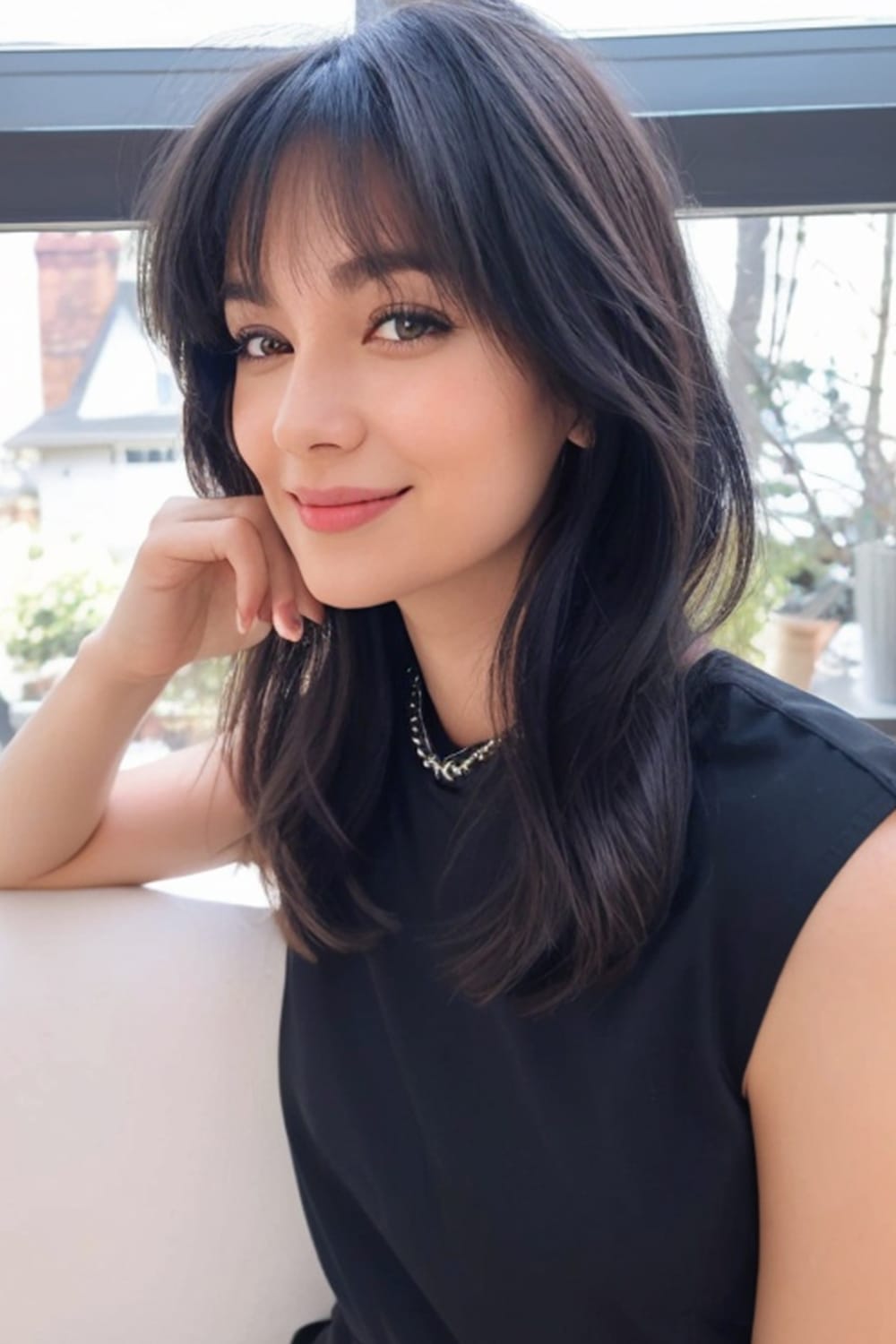 Chop It Like It's Hot: 20 Wolf Cut with Bangs Ideas to Refresh Your Look!