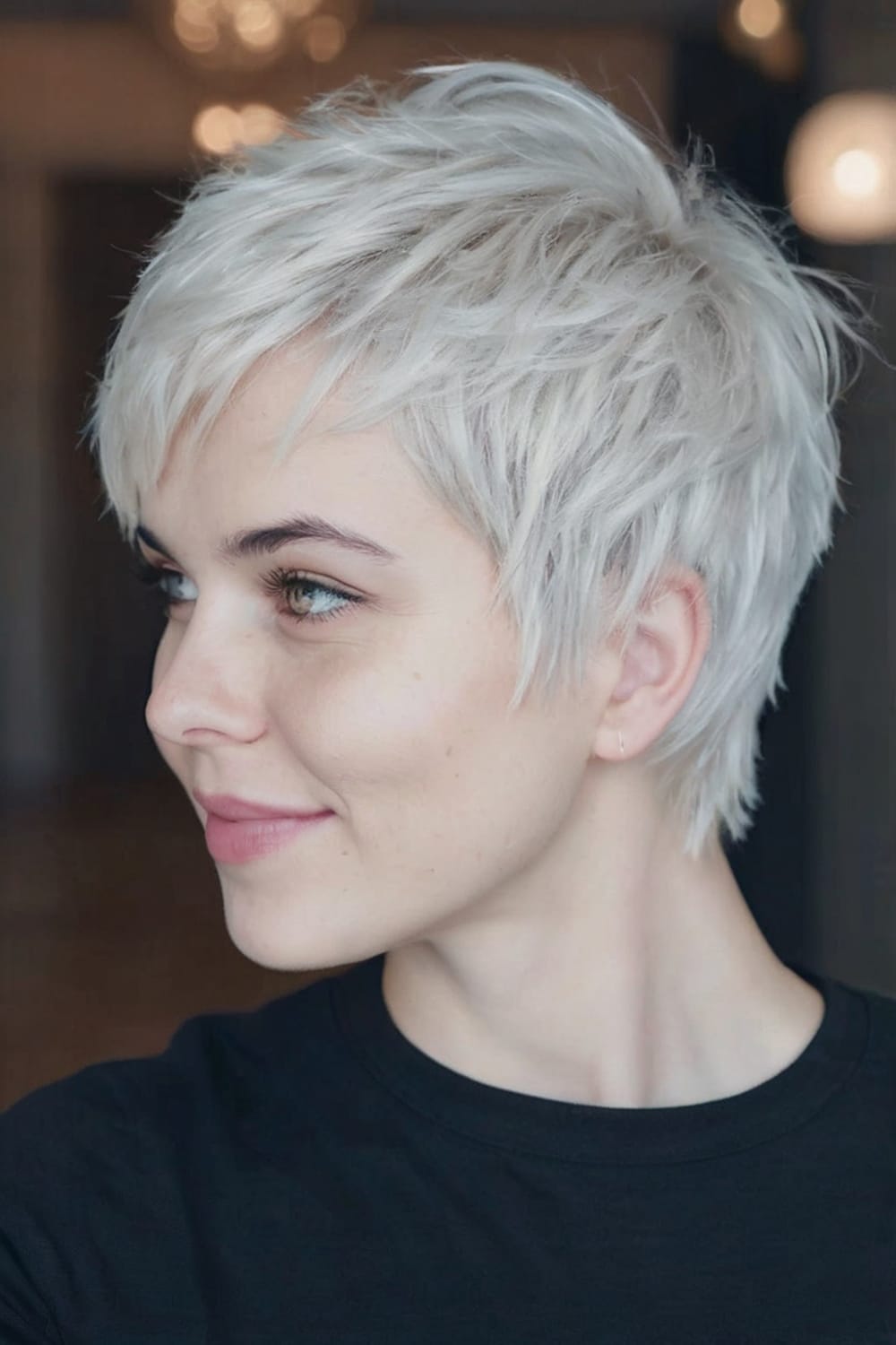 Messy Pixie Cut