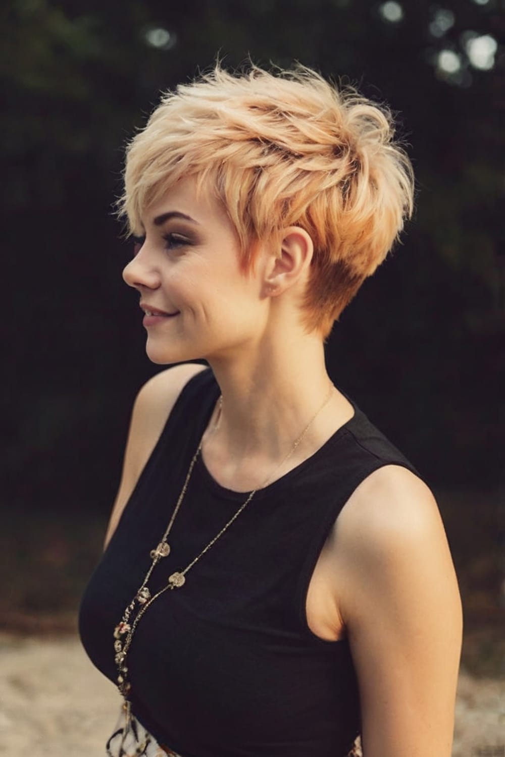 Messy Pixie Cut