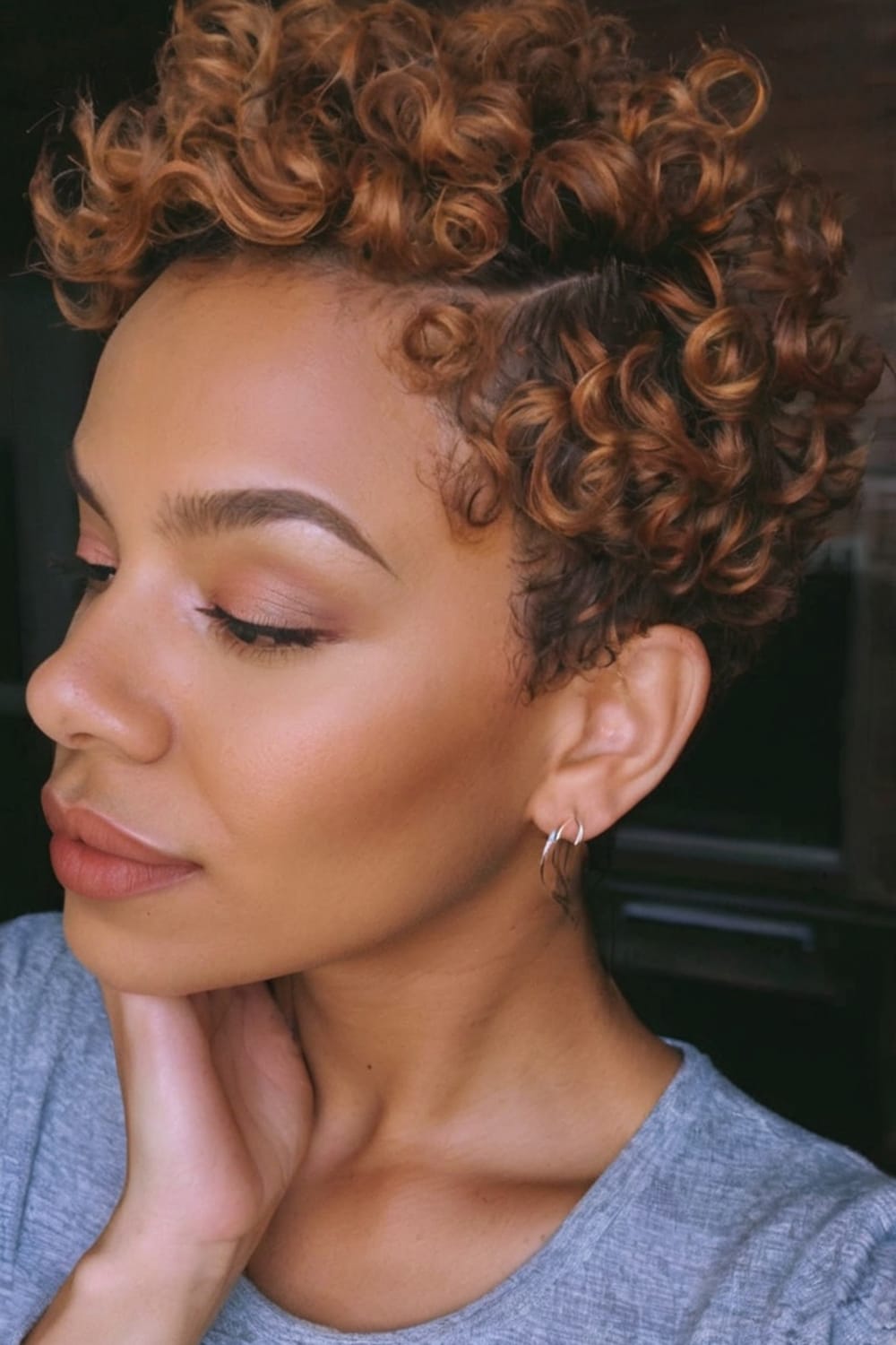 Natural Wavy Pixie