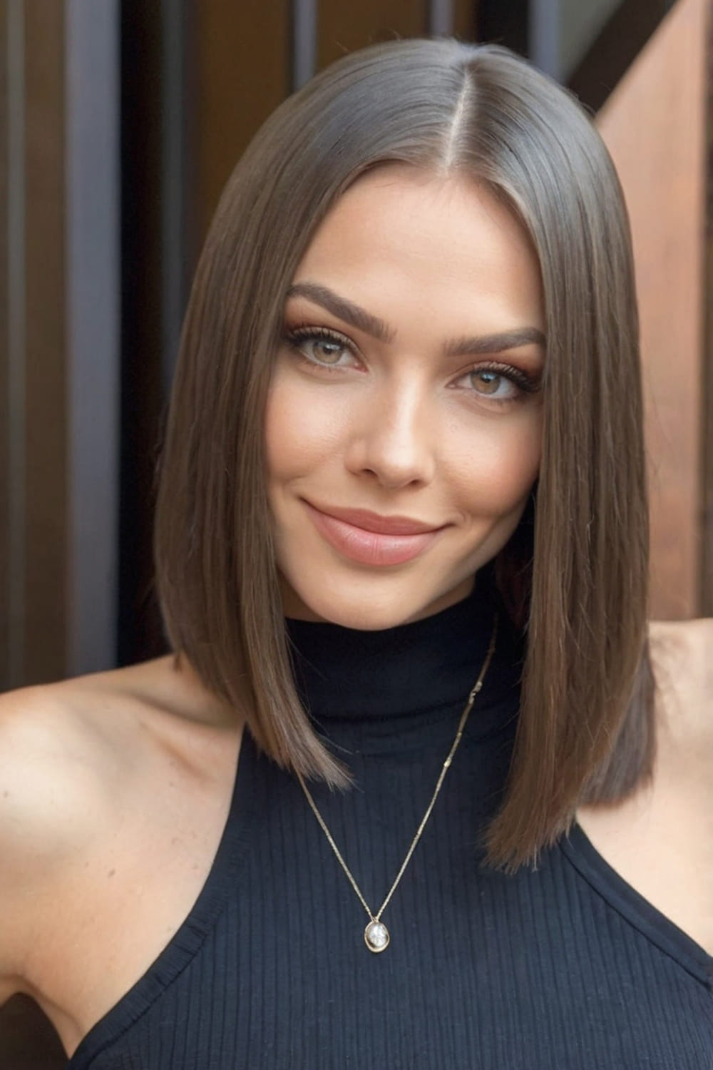 Sleek Straight Bob