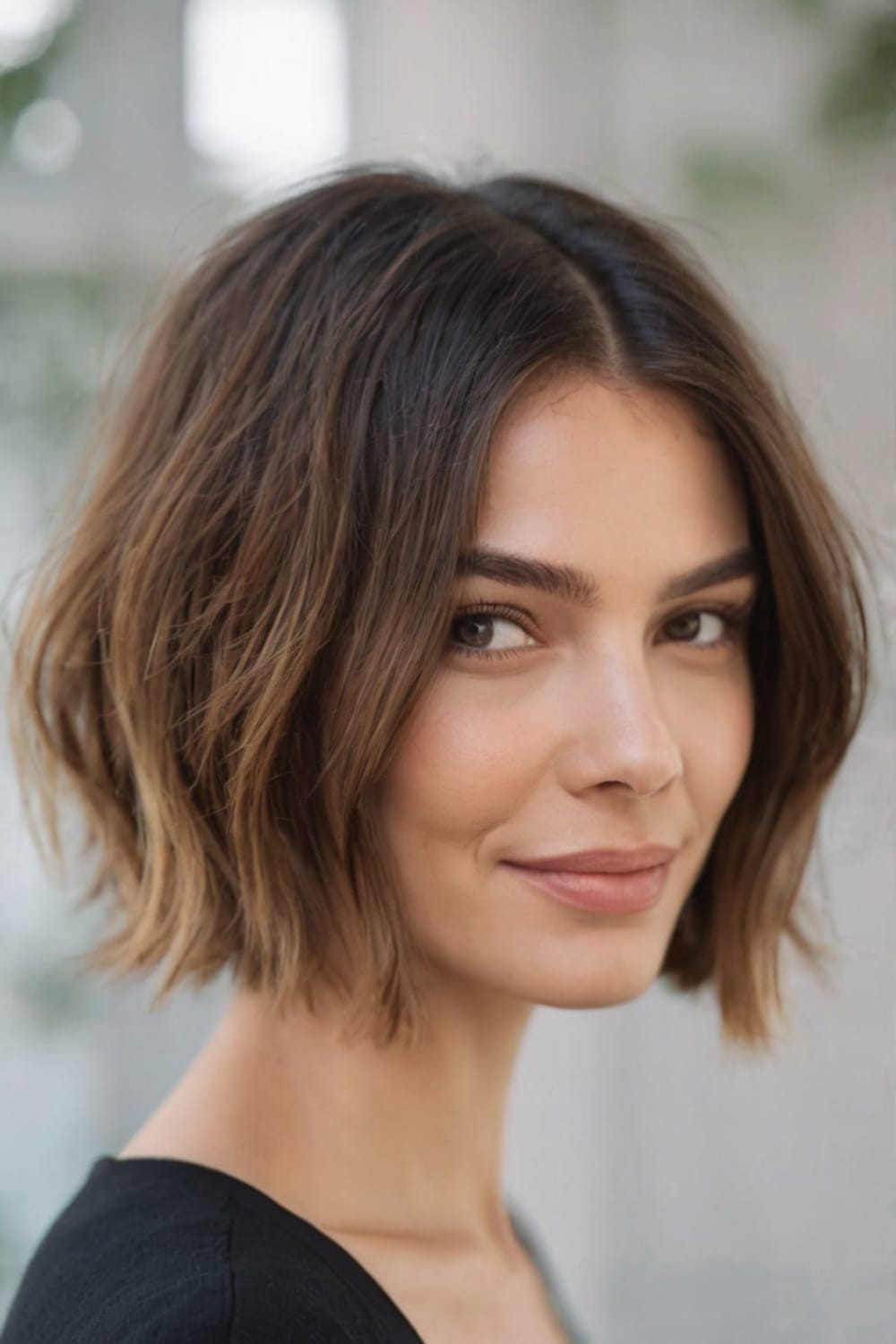 Soft Textured Bob