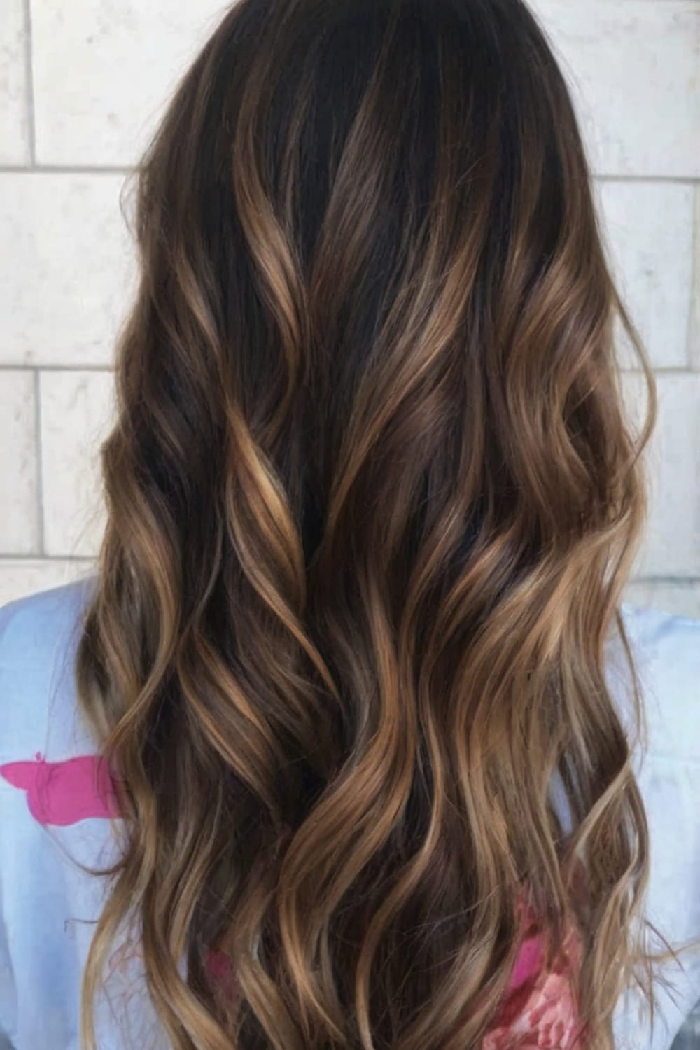 Subtle Caramel Highlights