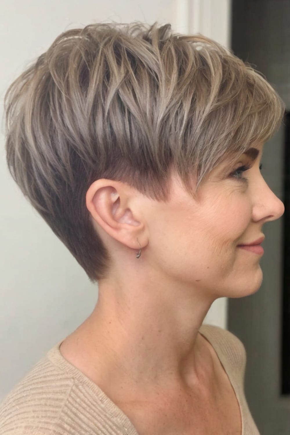 Tapered Pixie Cut