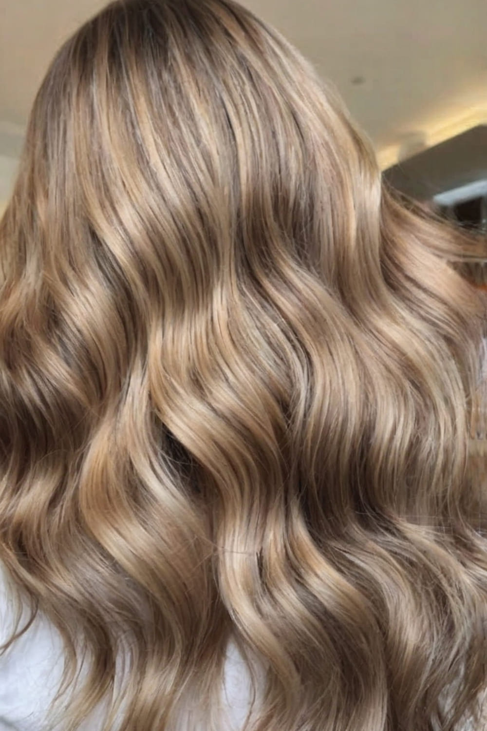 Warm Beige Balayage