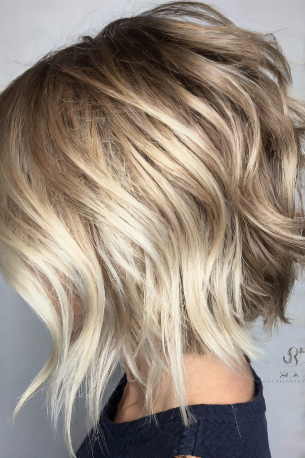 Wispy Shaggy Inverted Bob