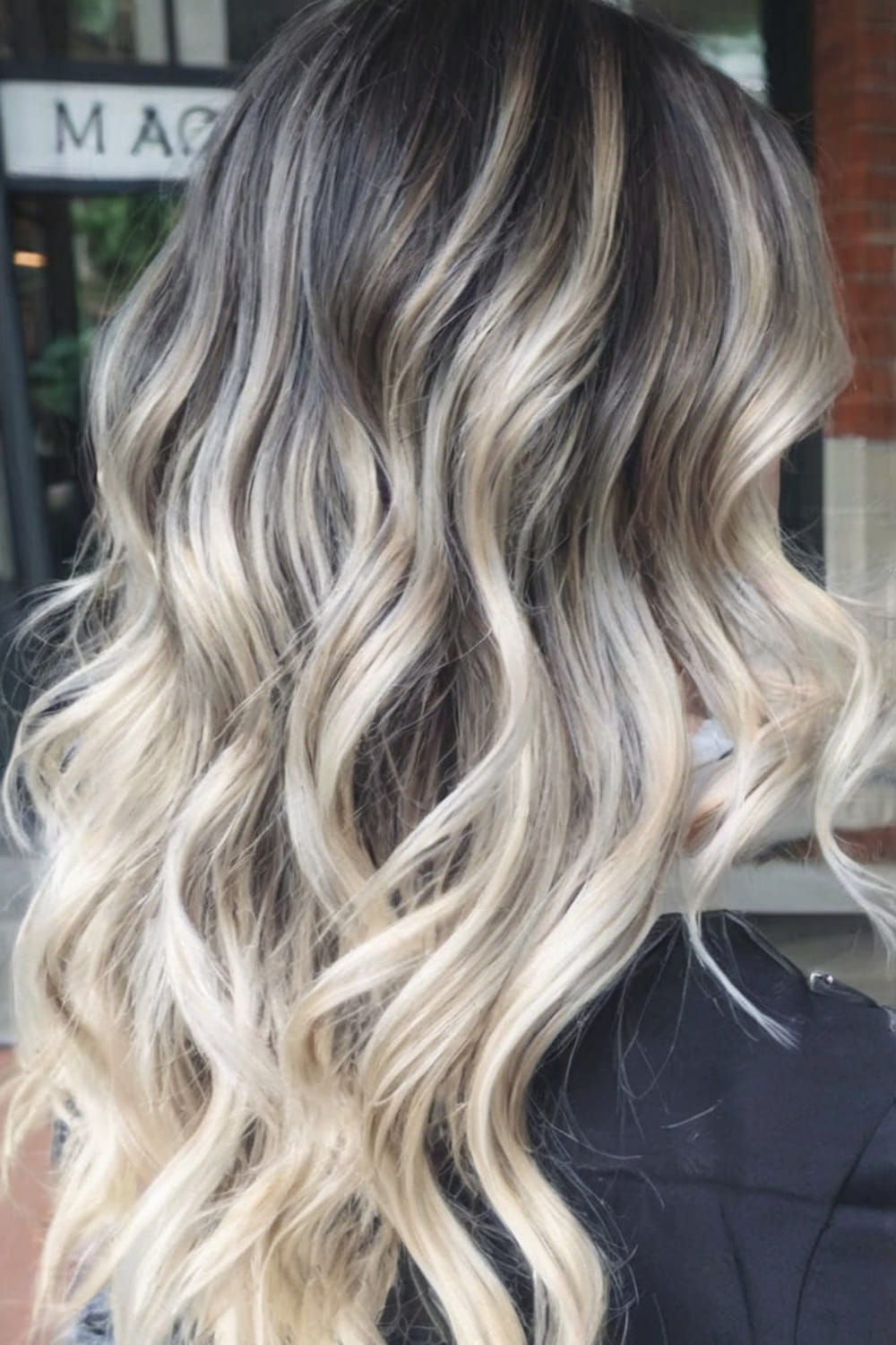 Ashy Blonde Balayage