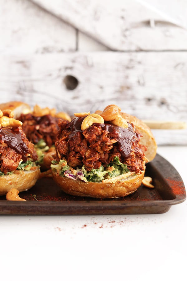 BBQ Jackfruit Sandwiches