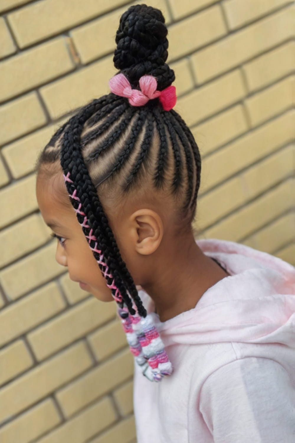 Braided Top Bun