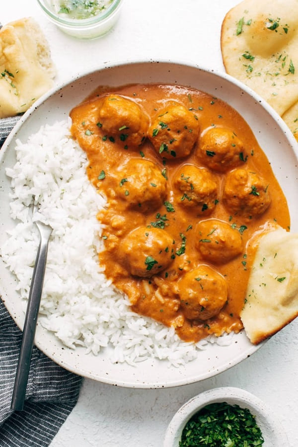 Butter Chicken Meatballs