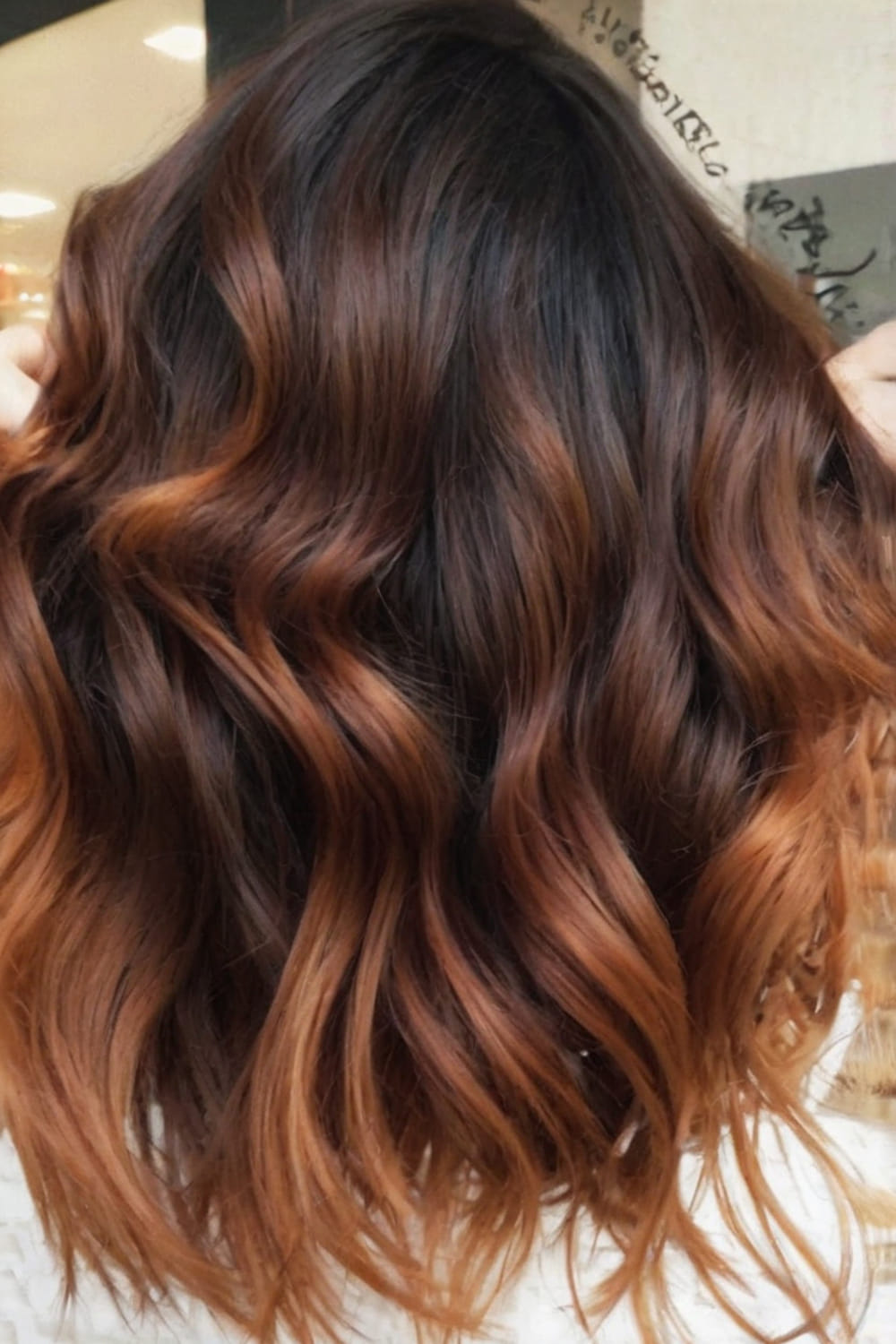 Chestnut Copper Ombre