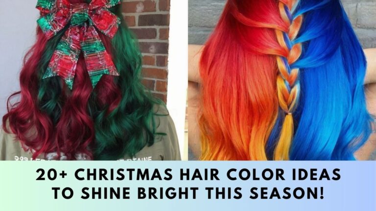 Christmas Hair Color Ideas