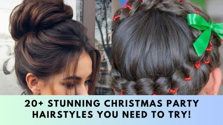 Christmas Party Hairstyles