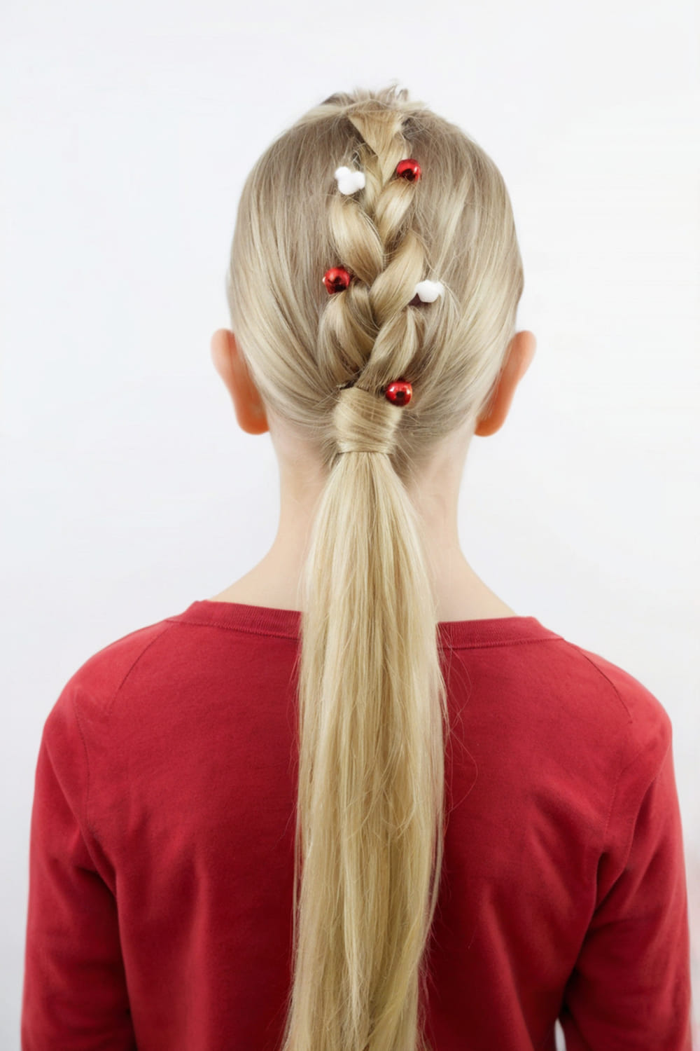 Christmas Tree Ponytail